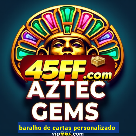 baralho de cartas personalizado